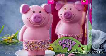 Marks and Spencer’s Easter 2021 food range includes a giant chocolate Percy Pig and cheese hot cross buns - Mirror Online