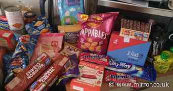 Mum amazed by school's half term pack filled with toys, food and even cleaning products - Mirror Online