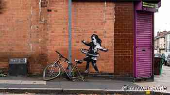 Für sechsstellige Summe verkauft: Banksy in Nottingham aus Wand getrennt