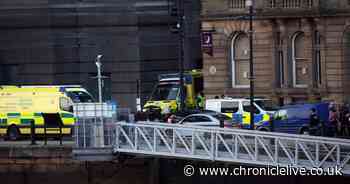 Swing Bridge rescue after 'person falls into River Tyne'