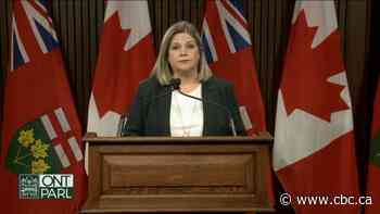 Ford should apologize for comparing NDP leader's voice to 'nails on a chalkboard,' Horwath says