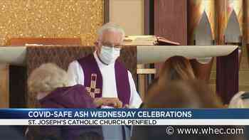 Churches host COVID-safe Ash Wednesday ceremonies