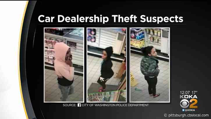 Police Trying To Identify 3 Suspects In Car Dealership Theft