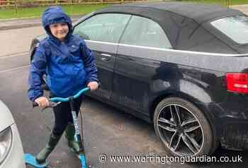 Selfless schoolboy raises more than £600 to help victims of flooding in Warrington