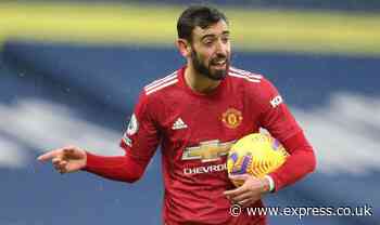 Bruno Fernandes breaks silence after Man Utd draw amid angry Ole Gunnar Solskjaer outburst - Daily Express