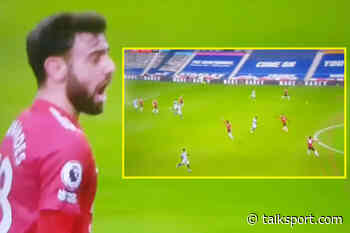 Manchester United know exactly how Liverpool felt as Bruno Fernandes fumes at half-time whistle stopping - talkSPORT.com