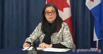 Toronto, Peel medical officers of health request coronavirus shutdown to remain until at least March - Global News