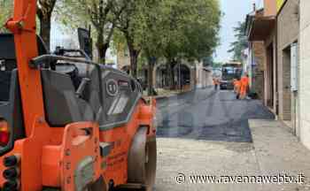 Cotignola: proseguono i lavori di manutenzione di strade e marciapiedi - Ravennawebtv.it