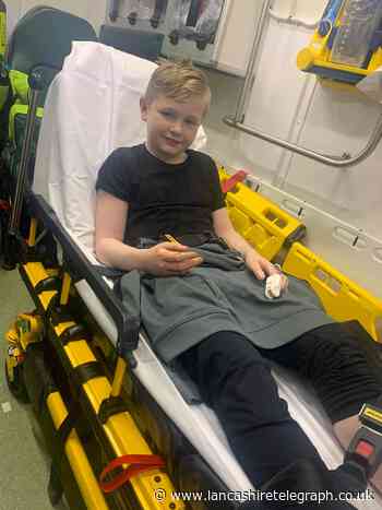 'I thought my baby was dead' - Blackburn mum's road safety plea after son, 10, hit by taxi