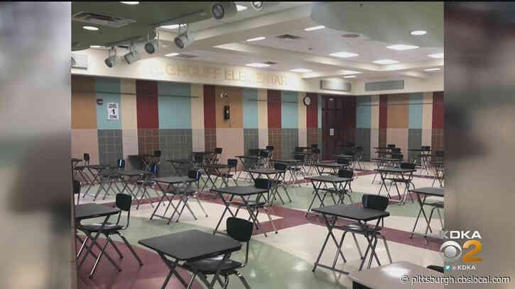 COVID-19 In Pittsburgh: North Hills School District Testing Portable Lunch Tables