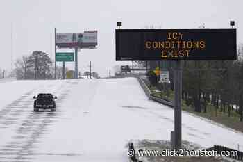 ROAD CONDITIONS: Ice still being reported on Houston-area roads with more wintry weather possible - KPRC Click2Houston