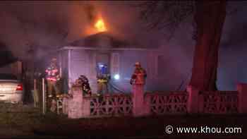 Couple in their 70s passes away after being pulled from burning home in northeast Houston - KHOU.com