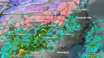 NC weather: Freezing rain falling north of I-85, flooding possible south