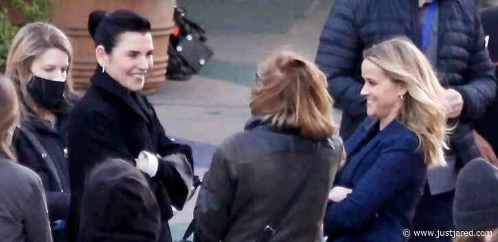 Julianna Margulies Spotted on Set of 'The Morning Show' for First Time with Reese Witherspoon!