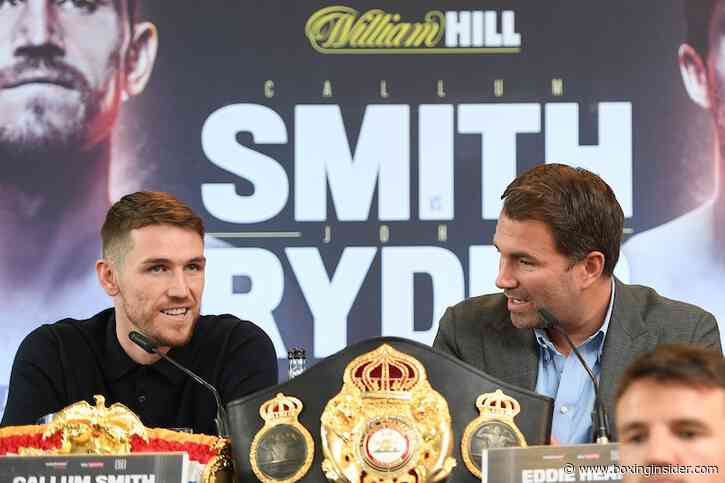 Eddie Hearn: “Callum Smith Is Going To Return Later This Year At Light Heavyweight”