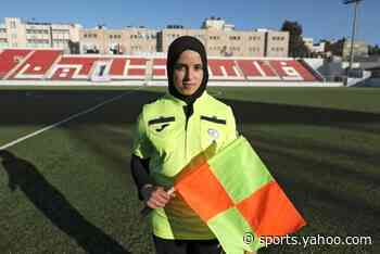 Palestinian female football referee dreams of global career