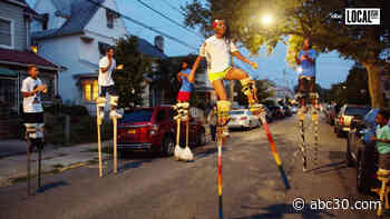 Brooklyn kids keeping the tradition of Moko Jumbie alive