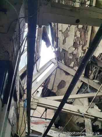 Emergency services called after building in Walkden collapses