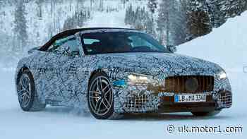 2022 Mercedes SL fleet spied enjoying a snow day in Sweden