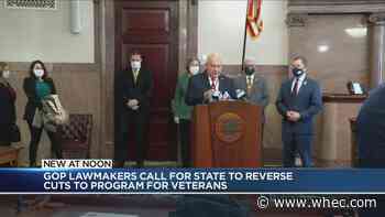 Republicans rally against proposed cuts to program for veterans