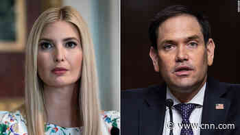 Ivanka Trump tells Marco Rubio she won't challenge him for Florida Senate seat