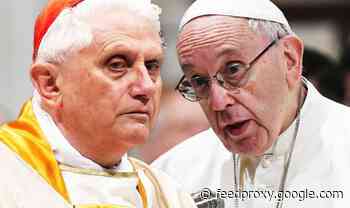 Pope Benedict 'pushed' into resignation and 'did not wish to go' as Francis took Vatican