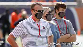 New Auburn coach Bryan Harsin works on his vision for the program while keeping an eye on the 'team up north'