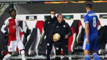 Brendan Rodgers says Leicester are in ‘a good position’ after Slavia stalemate