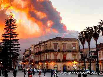 ‘Will it be another Pompeii?’: Sicilians laugh off alarm over Mount Etna eruption