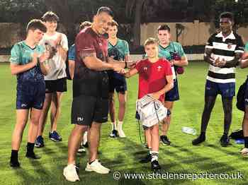 Apollo recalls St Helens stay on his rugby journey - St Helens Reporter