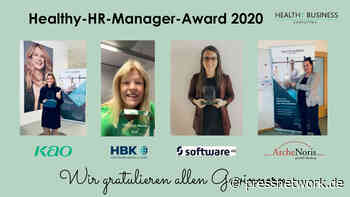 Healthy Homeoffice: 4 Darmstädter Unternehmen ausgezeichnet mit dem Healthy-HR-Manager Award 2020 - pressnetwork