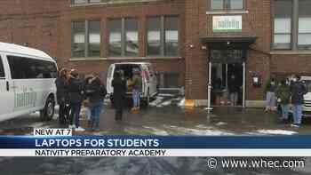 Nativity Prep Academy students gifted refurbished laptops