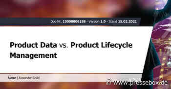 Product Data vs. Product Lifecycle Management, allvisual gmbh, Pressemitteilung - PresseBox.de