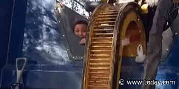 7-year-old boy rescued after accidentally landing in trash truck