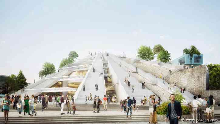 Construction begins on MVRDV's Pyramid of Tirana renovation