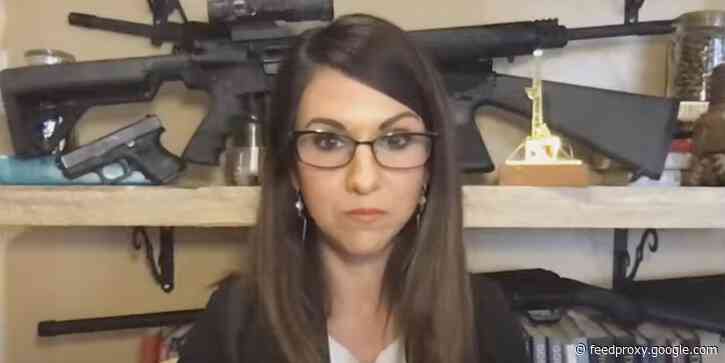 Rep. Lauren Boebert says the firearms displayed behind her during a virtual House committee meeting 'are ready for use' upon being mocked for her 'unsafe gun storage'