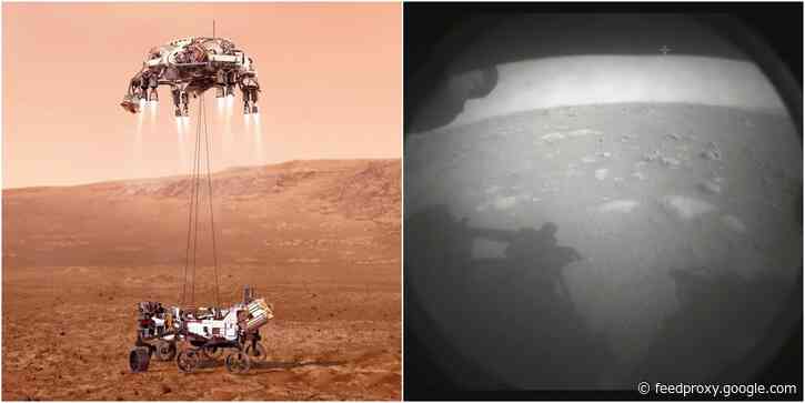 TOUCHDOWN ON MARS: NASA's Perseverance rover has landed safely after a supersonic plunge