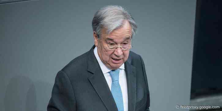 Amid Texas storm, UN chief says it's 'complete ignorance' to say cold weather nullifies the reality of climate change