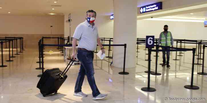 Ted Cruz explains away Cancun trip with family during severe winter storm in Texas as him 'wanting to be a good dad'