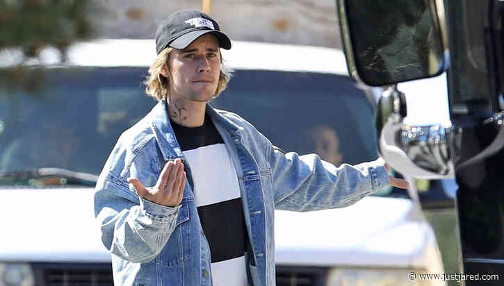 Justin Bieber Plays Parking Assistant to Help Driver Park His Tour Bus