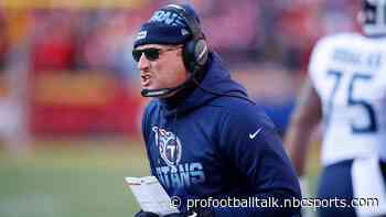Mike Vrabel believes continuity in coaching staff from coordinator promotions will help Titans - NBC Sports
