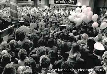 Massive crowds turned out for opening of Accrington Arndale