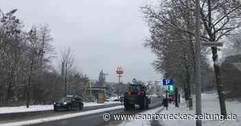 Kostenpflichtiger Inhalt: Sieben Unfälle im Kreis Neunkirchen wegen Schneeglätte - Saarbrücker Zeitung