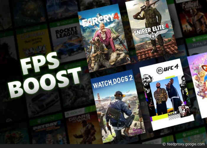 Microsoft FPS Boost Mode for Xbox Series X and S consoles announced