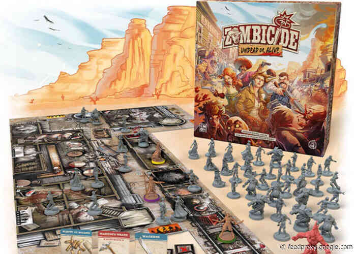 Zombicide Undead or Alive board games launches on Kickstarter
