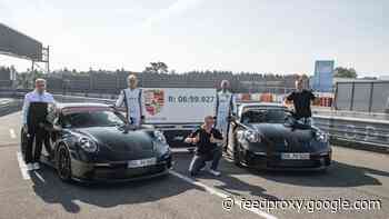 New Porsche 911 GT3 hits the Nürburgring (Video)