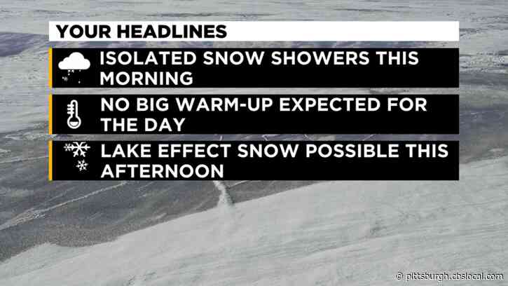 Pittsburgh Weather: Cold Temperatures Continue Into The Weekend