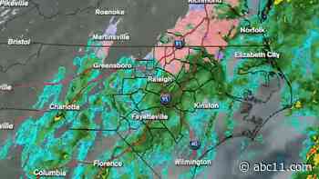 NC weather: Cold rain to continue through Friday morning, clear out for the weekend