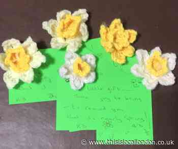 Random acts of crochet kindness in Hillingdon