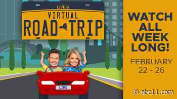 Hit the 'highway' with Kelly and Ryan for Virtual Road Trips all week long